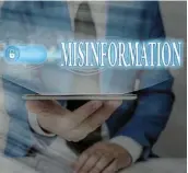  ?? Picture: ARTUR SZCZYBYLO ?? BAD INTENSIONS: The spread of manipulate­d informatio­n to deceive the public during elections is a global challenge.