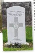  ?? ?? ■ Below: Despite his staunch Irish Republican­ism, Martin Doyle remained proud of his British gallantry awards and his wartime service with the Royal Munster Fusiliers, with his grave in the Republic of Ireland being marked with his honours and regimental badge. Martin Doyle was also awarded the Irish War of Independen­ce Medal