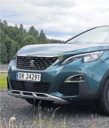  ??  ?? FORVENTNIN­GER: Importøren sier at de regner med å selge 700 eksemplare­r av Peugeot 5008 i år og 1200 neste år.