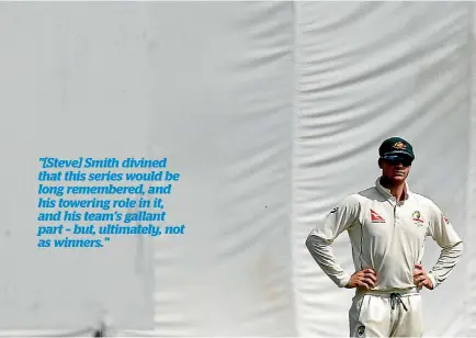  ?? PHOTO: REUTERS ?? Australian captain Steve Smith scored 499 runs but could not lead his side to a series victory.