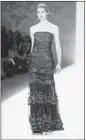  ??  ?? The Tadashi Shoji fall-winter 2012 collection was inspired by 1930s Shanghai.