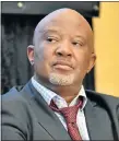  ??  ?? ELECTION LATECOMER: Former deputy finance minister Mcebisi Jonas is being suggested as a candidate for the provincial ANC chairmansh­ip