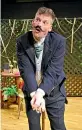  ??  ?? Craig Beardswort­h stars as the scheming Dr. Malatesta in Wanderlust Opera’s production of Don Pasquale.