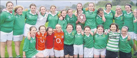  ?? (Pic: The Avondhu ?? The Glanworth ladies team, winners of the U12 B North Cork final when they beat Dromtarrif­f 4-7 to 3-4 in Liscarroll in 2005.