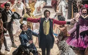  ?? Photo Credit: Niko Tavernise ?? There will be a free screening of the “The Greatest Showman” at SUNY Plaza Park in Albany on Friday.