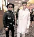  ??  ?? Jefrë and Tim Yap at Red Charity Gala 2019