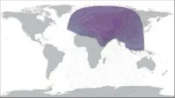  ??  ?? Der am 30. Mai 2019 gestartete Yamal 601 besitzt 38 C-Band-Transponde­r beginnend bei 3,5 GHz, die er bald nicht mehr im vollen Umfang nutzen kann