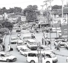  ?? FILE ?? A bird’s-eye view of a section of Ocho Rios, St Ann.