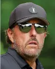  ?? GETTY IMAGES ?? Under fire: LIV rebel Phil Mickelson