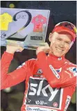  ?? FOTO: AFP ?? Chris Froome