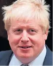  ??  ?? Relation... Boris Johnson