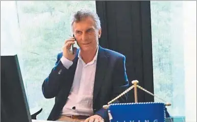  ?? INSTAGRAM ?? REUNIONES. Con bajo perfil, el ex presidente Macri mantiene una intensa agenda de contactos.