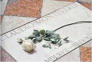  ??  ?? The Italian grave of composer Claudio Monteverdi can be found in Venice’s Basilica of Santa Maria Gloriosa dei Frari.