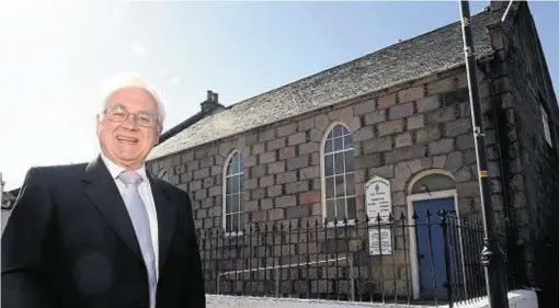  ??  ?? CONCERN: The Rev Gordon Mair, who recently retired from Fort William’s Free Church, says parking charge ‘just a scheme to generate money’