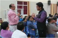  ??  ?? Rahul Kapoor while conducting the Session at DPS Sharjah.
