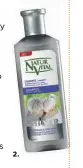  ??  ?? 2. 2. Silver, champú para cabellos blancos y canas, NaturVital (5,36 €).