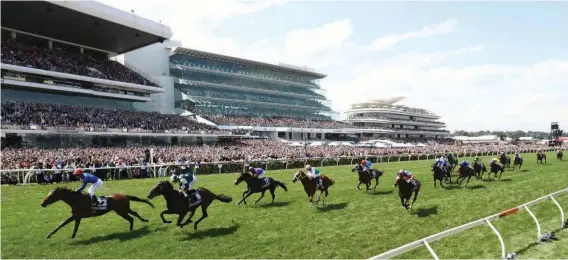  ?? Picture: Racing Post ?? BRITISH DELIGHT. Cross Counter hits the front close home under Kerrin McEvoy to win the first Melbourne Cup for Britain at Flemington Raceourse in Melbourne yesterday.