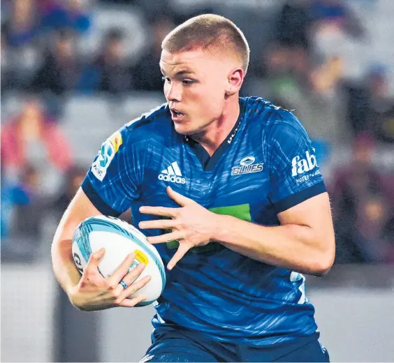  ?? Photo / Photosport ?? Blues loose forward Anton Segner has knocked back rivals in a permanent move to Auckland.