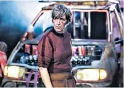  ??  ?? True grit: Julie Hesmondhal­gh in Mother Courage and Her Children