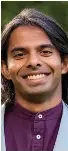  ?? ?? Q Manivannan was elected for the Scottish Greens on the Edinburgh list