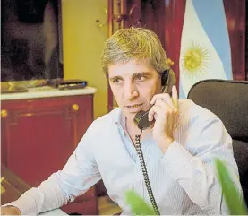  ??  ?? BCRA. Luis Caputo, presidente del Banco Central.