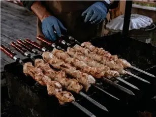  ?? (Getty/iStock) ?? The ‘shish’ in ‘shish kebab’ comes from the Turkish for ‘sword’