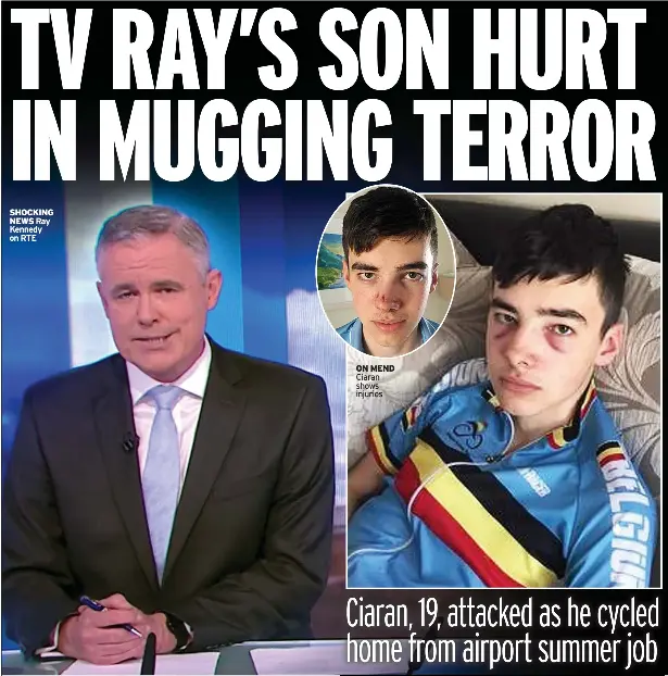 TV RAY’S SON HURT IN MUGGING TERROR - PressReader