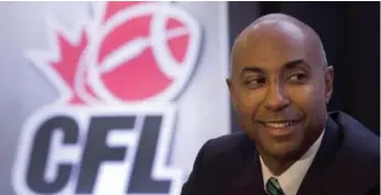  ?? NATHAN DENETTE/THE CANADIAN PRESS ?? CFL commission­er Jeffrey Orridge has a busy week planned as his league kicks off its regular season.