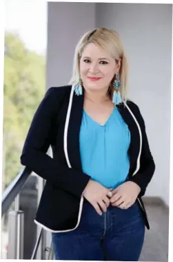  ?? FOTO YOSEPH AMAYA ?? LABOR. “La cultura del voluntaria­do es pobre en Honduras, las obligacion­es personales se roban el tiempo requerido para aportar”, dice Karen Madrid.