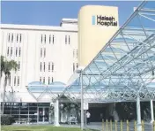  ?? Miami Herald file ?? Hialeah Hospital is one of five hospitals in Miami-Dade and Broward counties that came under a cyberattac­k in April.