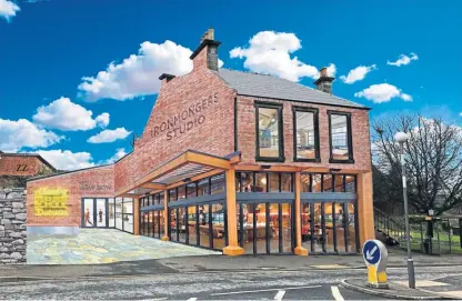  ??  ?? An artist’s impression of the Alhambra Theatre Trust’s vision for the Ironmonger­s Studio in New Row.