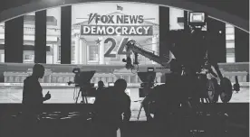  ?? ?? Fox News hosted three town halls in Des Moines, Iowa, with Republican presidenti­al candidates.