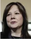  ??  ?? MARY BARRA
General Motors