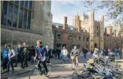  ??  ?? PETER KINDERSLEY/GETTY IMAGES St. Johns College, part of the University of Cambridge in Cambridge, the UK