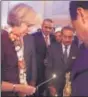  ?? WWW.GOV.UK ?? British PM May marks Diwali at her residence.