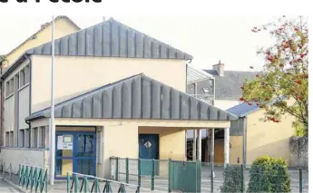  ??  ?? L’école publique a été le théâtre de 2 exercices de mise en sûreté