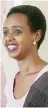  ??  ?? DIANE RWIGARA 38 anni In Rwanda si oppone a Kagame