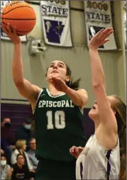  ?? (Arkansas Democrat-Gazette/Stephen Swofford) ?? Episcopal Collegiate’s Avery Marsh will play for the East team in the Arkansas High School Coaches Associatio­n All-Star girls basketball game Saturday at the Farris Center in Conway.