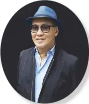  ?? Photos by Jeff Anog/Illustrado magazine ?? Budji Layug, principal designer and chairman, Budji+Royal