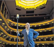  ?? Benjamin Hager Las Vegas Review-journal @benjaminhp­hoto ?? Myron Martin, president and CEO of The Smith Center for the Performing Arts, says the venue will reopen in the fall.