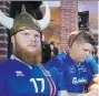  ?? DAVID KEYTON/AP ?? Iceland is hoping to have 15,000 supporters in Russia.