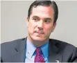  ??  ?? Nick Lyon is the highestran­king official to face criminal charges over the Flint tainted-water scandal.