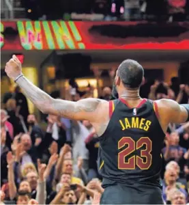  ?? AP ?? LeBron James sigue siendo una fuerza imparable en la NBA.