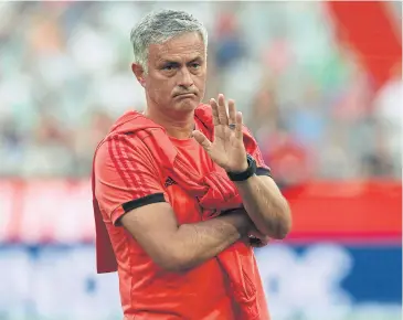  ?? AFP ?? Manchester United begin their Premier League campaign today after a downbeat pre-season when their manager Jose Mourinho voiced his frustratio­n over a lack of new signings.