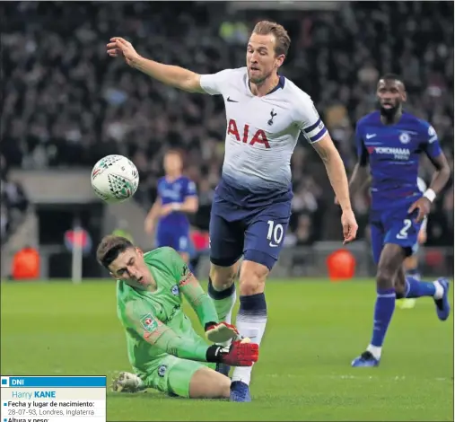  ??  ?? UN SEGURO. Este es su último gol al Chelsea en la EFL Cup... En Liga lleva 14 en 21 partidos.