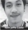  ??  ?? Kent Jaffie Castel