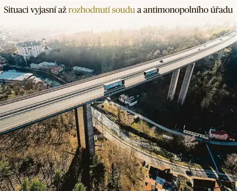  ?? Foto: Metrostav Infrastruc­ture ?? Společnost Metrostav Infrastruc­ture opravila nedávno například most Vysočina na dálnici D1 u Velkého Meziříčí.