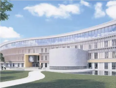  ??  ?? An artist’s impression of the new South Wales Police learning centre in Bridgend