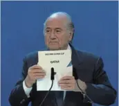  ?? Picture: COURTESY OF NETFLIX ?? SURPRISE: Sepp Blatter in ‘FIFA Uncovered’.