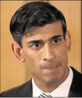  ?? Picture: Matt Dunham/pa Wire ?? The chancellor Rishi Sunak